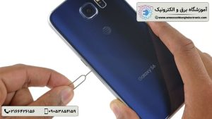 جا زدن درست پیچ ها بعد از تعمیر موبایل - آموزشگاه برق و الکترونیک